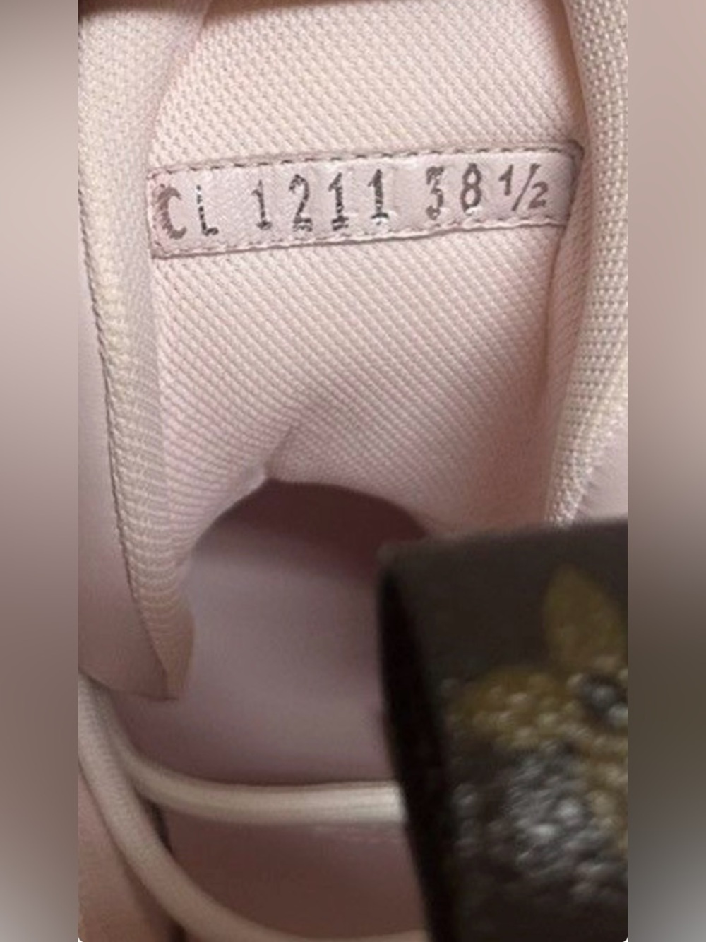 Louis Vuitton Pink and White Archlight-Style Lace-Up Sneakers - Picture 9 of 10